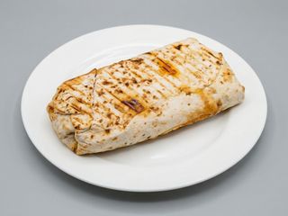 Mięso i frytki Lawasz Duży