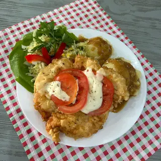 DROBIOWY Z POMIDOREM I MOZARELLA