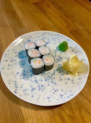 Hosomaki z krewetką