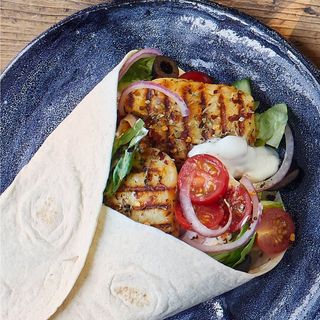Kebab Rollo Halloumi
