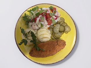 Kotlet de volaille z masełkiem i pietruszką