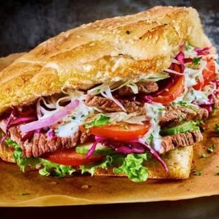 3. Kebab bułka  na grubym cieście