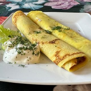 Naleśnik ze szpinakiem i serem feta, 1 szt. 