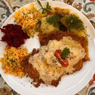 Filet z serem i ananasem