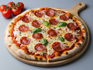 Pizza Salame e Gorgonzola 32cm
