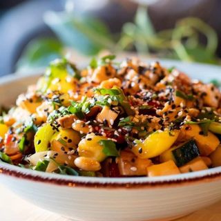 Pad thai słodko-ostry z tempeh Bio 