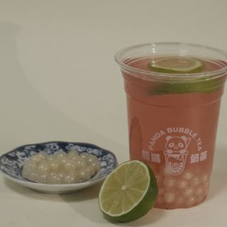 Lychee Jasmine  Boba Tea 700ml