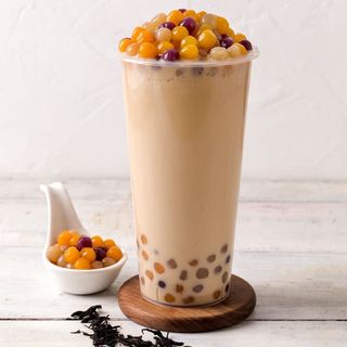 Three-Colored Ball Milk Tea 700ml