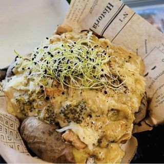 Pyrka z kurczakiem i brokułem