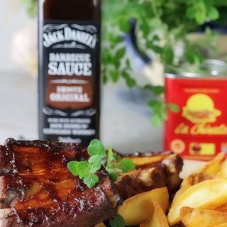 Żeberka w sosie Jack Daniel's