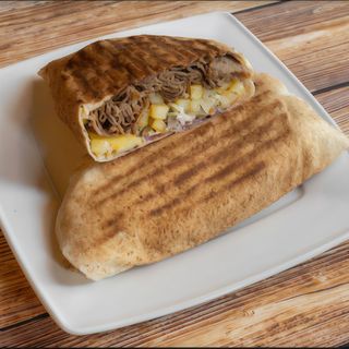 Kebab z frytkami