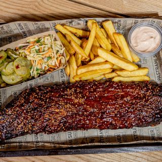 Żeberko z miodowym Jackiem Danielsem