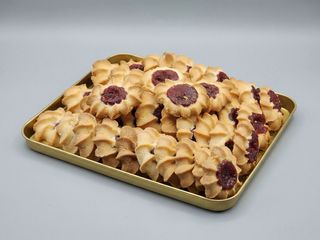 Ciastka kruche z marmoladą