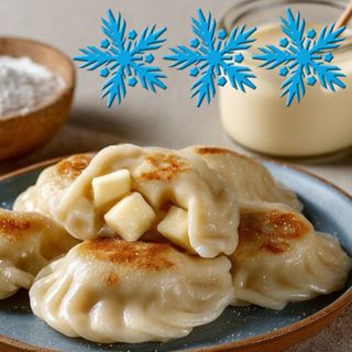 Pierogi z kapustą i grzybami mrożone - 12 szt.