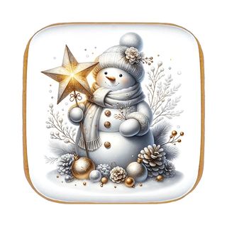 piernik na boże narodzenie – bałwan vi (50g)