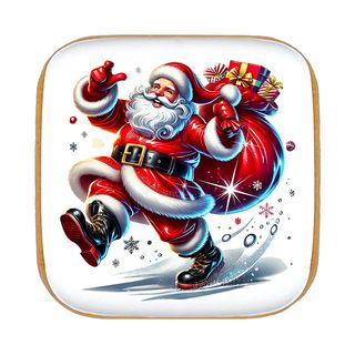 piernik na boże narodzenie – święty mikołaj z workiem prezentów (50g)