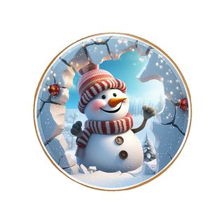 piernik na boże narodzenie – bałwanek w okienku (20g)