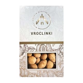 migdały w białej czekoladzie z cynamonem 100g