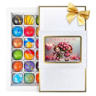 praliny okazjonalne - walentynki - (18 sztuk)