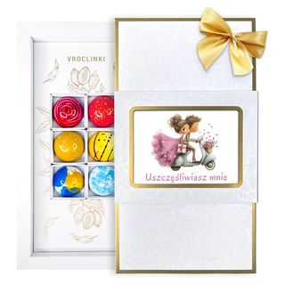 praliny okazjonalne - walentynki - (6 sztuk)