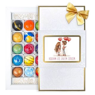 praliny okazjonalne - walentynki - (15 sztuk)