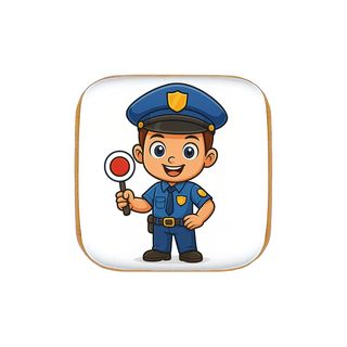 piernik dla chłopaka – policjant (24g)