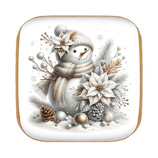 piernik na boże narodzenie – bałwan iv (50g)