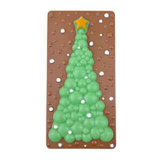 świąteczna czekolada ręcznie zdobiona ii (110g)