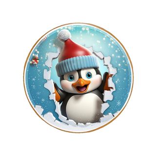 piernik na boże narodzenie – pingwin (20g)