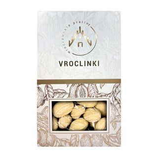 migdały w białej czekoladzie z kokosem 100g