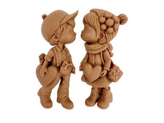 Zakochana Para z mlecznej czekolady (38g)