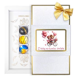 Praliny Okazjonalne - WALENTYNKI - (3 sztuki)