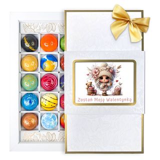Praliny Okazjonalne - WALENTYNKI - (15 sztuk)