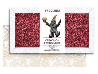 Czekolada Deserowa z Malinami  - Wrocław (80g)