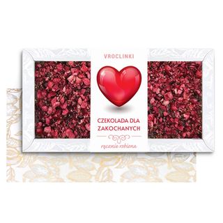 Czekolada Deserowa z Żurawiną - Walentynki (80g)