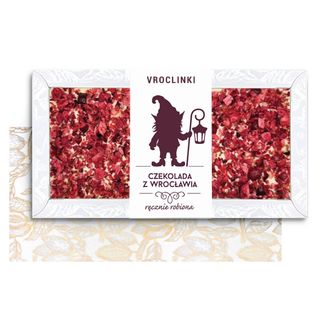 Czekolada Biała z Żurawiną - Wrocław (80g)