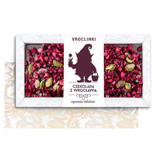 Czekolada Deserowa z Żurawiną i Pistacjami - Wrocław (80g)