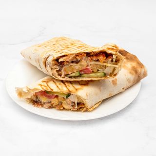 Amerykański z frytkami