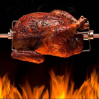 Pół kurczaka z rożna