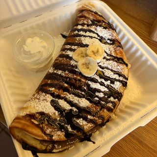 Naleśnik Z Nutella I Bananem