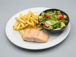 Łosoś pieczony w piecu