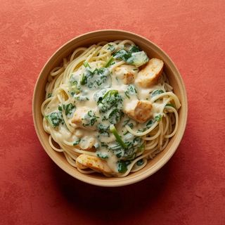 Spinaci z kurczakiem