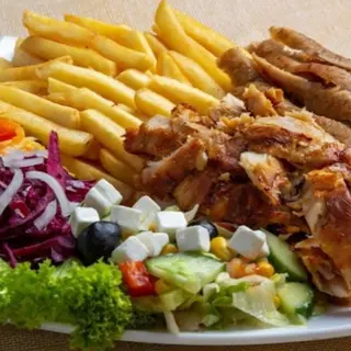 Kebab Na Talerzu Duzy