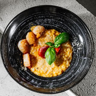 Risotto z krewetkami