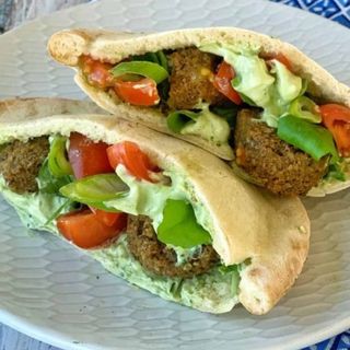 Rollo falafel