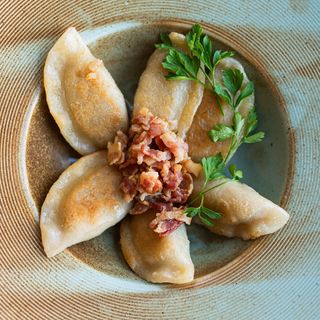 Pierogi z kapustą i grzybami