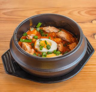 Tteokboki (topoki) z mięsem