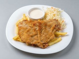 Kotlet schabowy + frytki