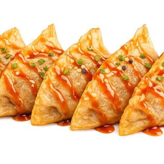 Pierożki Gyoza z Jabłkiem