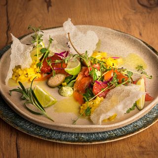 Carpaccio Z Marynowanego Łososia